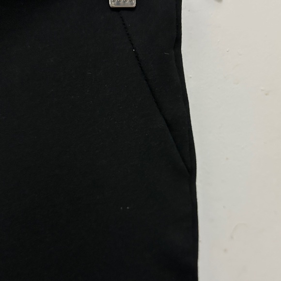 386 Mango | NWOT Black Mid Rise Thick Stretch Leggings Dress Pants (Size M) - Picture 4 of 13